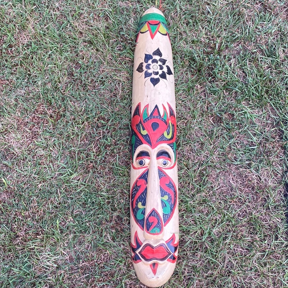 Tiki Mask Wall Decor